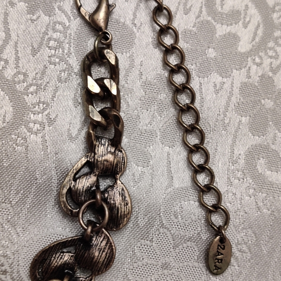 Stunning Turquoise and Coral Glass Statement Necklace Rare - Picture 13 of 15